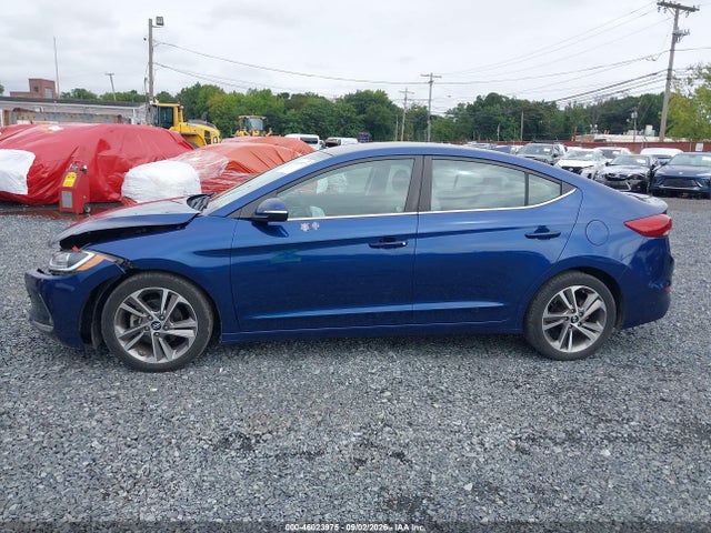 46023975 :رقم المزاد ، 5NPD84LFXJH299535 vin ، 2018 Hyundai Elantra Limited مزاد بيع