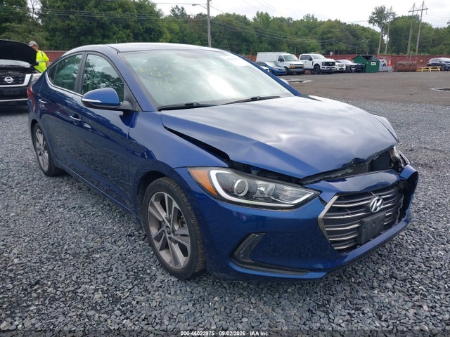 46023975 :رقم المزاد ، 5NPD84LFXJH299535 vin ، 2018 Hyundai Elantra Limited مزاد بيع