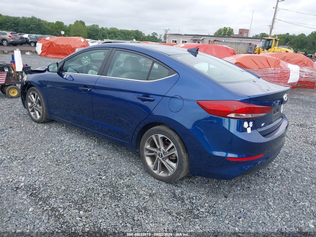 46023975 :رقم المزاد ، 5NPD84LFXJH299535 vin ، 2018 Hyundai Elantra Limited مزاد بيع