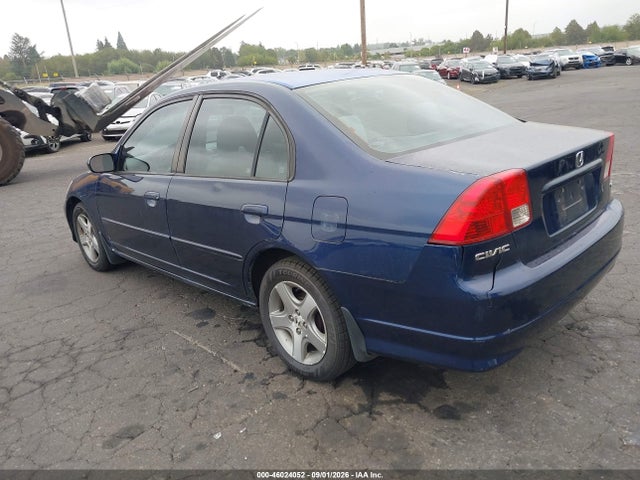 46024052 :رقم المزاد ، 2HGES26894H603749 vin ، 2004 Honda Civic Ex مزاد بيع