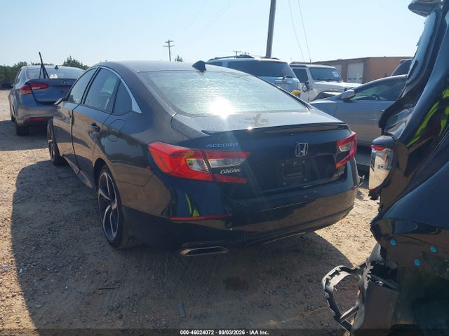 Aukcja sprzedaży 2019 Honda Accord Sport, vin: 1HGCV1F37KA087013, numer aukcji: 46024072