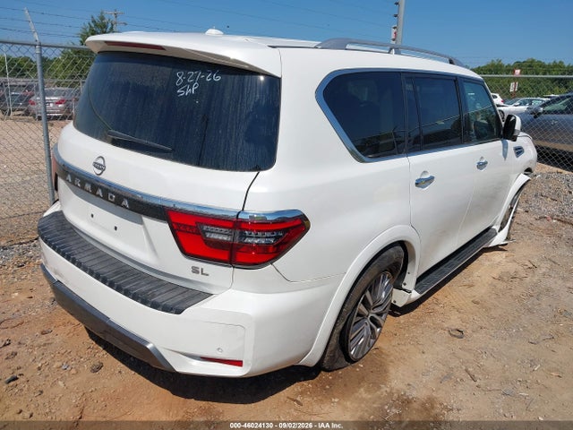 46024130 :رقم المزاد ، JN8AY2BC8R9195021 vin ، 2024 Nissan Armada Sl 2wd مزاد بيع