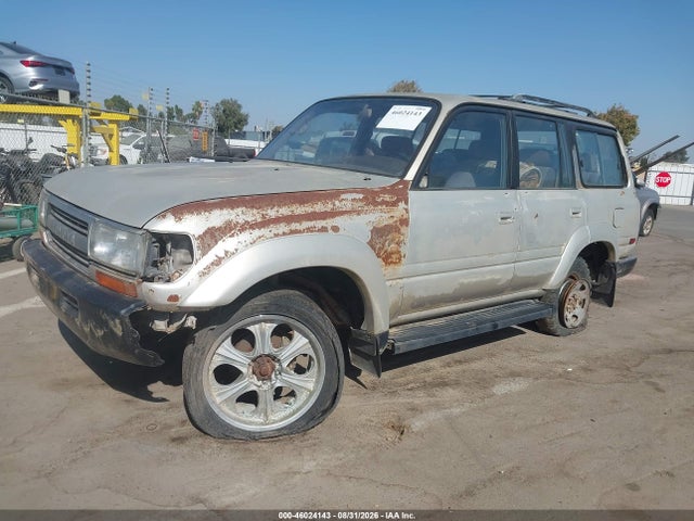 46024143 :رقم المزاد ، JT3FJ80W9M0024561 vin ، 1991 Toyota Land Cruiser Fj80 مزاد بيع