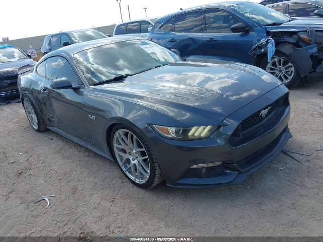 2015 Ford Mustang Gt Premium მანქანა იყიდება აუქციონზე, vin: 1FA6P8CF6F5350562, აუქციონის ნომერი: 46024180