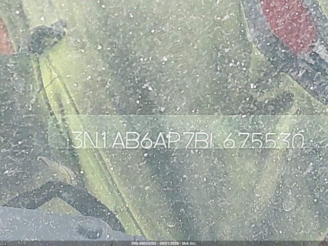 46024202 :رقم المزاد ، 3N1AB6AP7BL675530 vin ، 2011 Nissan Sentra 2.0sl مزاد بيع