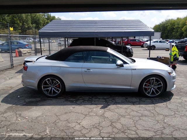 Aukcja sprzedaży 2018 Audi S5 3.0t Premium Plus, vin: WAUY4GF51JN020813, numer aukcji: 46024209