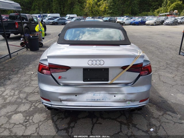 Aukcja sprzedaży 2018 Audi S5 3.0t Premium Plus, vin: WAUY4GF51JN020813, numer aukcji: 46024209