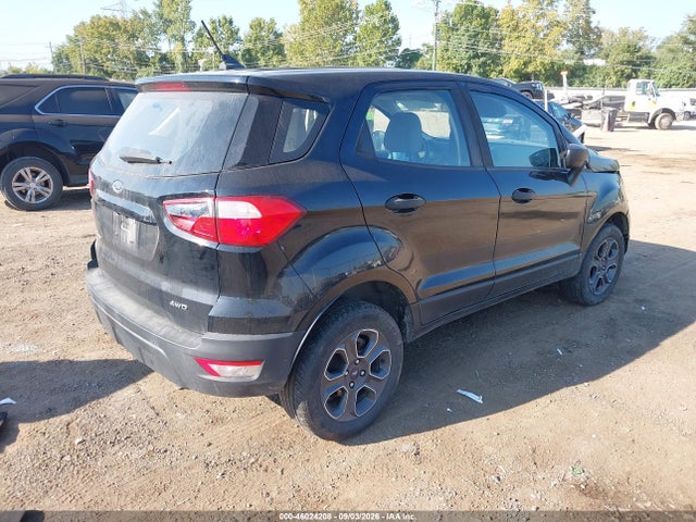 46024208 :رقم المزاد ، MAJ6S3FL4NC460250 vin ، 2022 Ford Ecosport S مزاد بيع