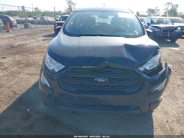 46024208 :رقم المزاد ، MAJ6S3FL4NC460250 vin ، 2022 Ford Ecosport S مزاد بيع