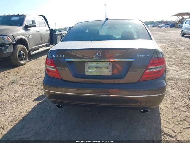 Продаж на аукціоні авто 2013 Mercedes-benz C 300 Luxury 4matic, vin: WDDGF8AB5DR258193, номер лоту: 46024260