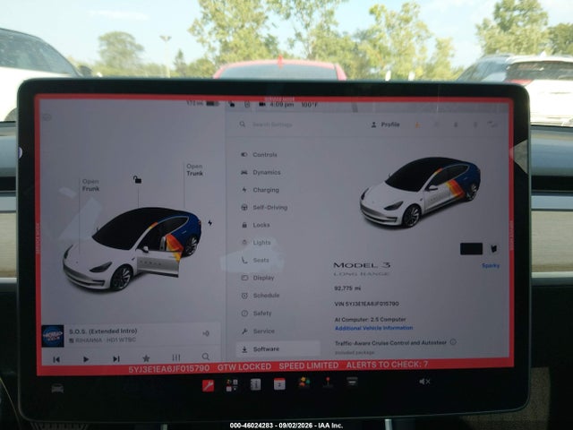 Aukcja sprzedaży 2018 Tesla Model 3 Long Range/mid Range, vin: 5YJ3E1EA6JF015790, numer aukcji: 46024283
