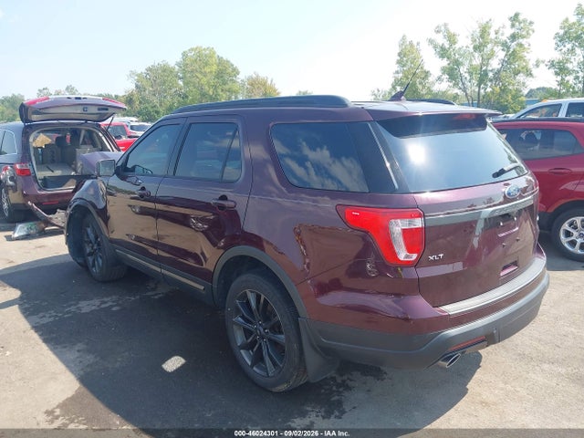 46024301 :رقم المزاد ، 1FM5K8D83KGA39475 vin ، 2019 Ford Explorer Xlt مزاد بيع