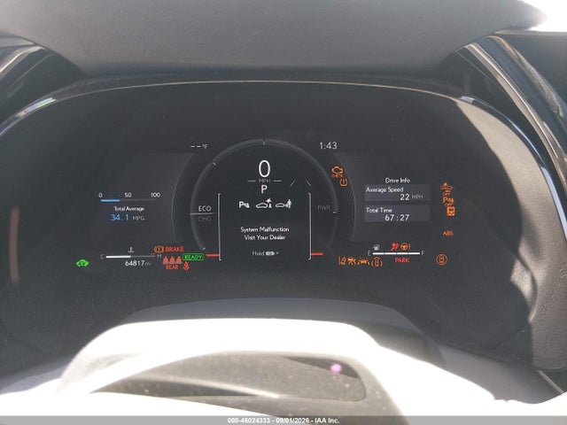 Aukcja sprzedaży 2025 Lexus Rx 350h Premium Plus, vin: 2T2BBMCA7SC094512, numer aukcji: 46024333