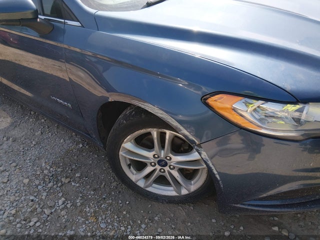 2018 Ford Fusion Hybrid Se მანქანა იყიდება აუქციონზე, vin: 3FA6P0LU7JR268975, აუქციონის ნომერი: 46024379