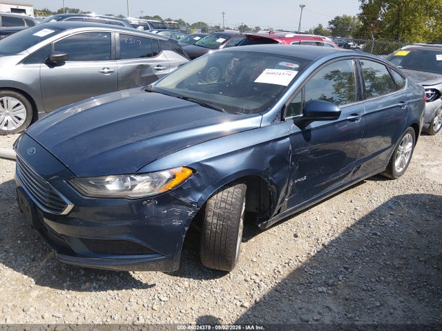 2018 Ford Fusion Hybrid Se მანქანა იყიდება აუქციონზე, vin: 3FA6P0LU7JR268975, აუქციონის ნომერი: 46024379