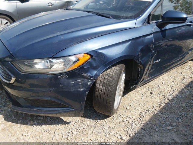 2018 Ford Fusion Hybrid Se მანქანა იყიდება აუქციონზე, vin: 3FA6P0LU7JR268975, აუქციონის ნომერი: 46024379