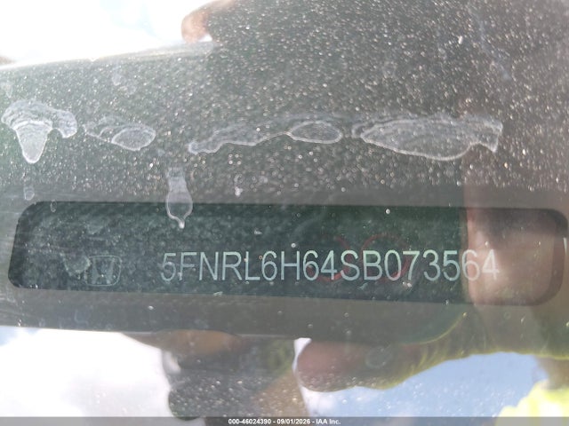 Honda Odyssey Ex-l 2025 5FNRL6H64SB073564 Image 9