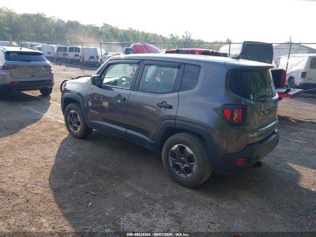 46024394 :رقم المزاد ، ZACCJBAW5GPC52162 vin ، 2016 Jeep Renegade Sport مزاد بيع