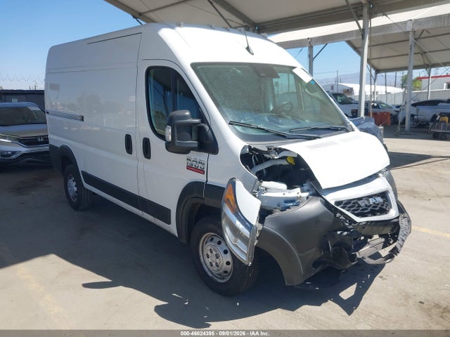 46024395 :رقم المزاد ، 3C6LRVBG5NE102328 vin ، 2022 Ram Promaster 1500 High Roof 136 Wb مزاد بيع