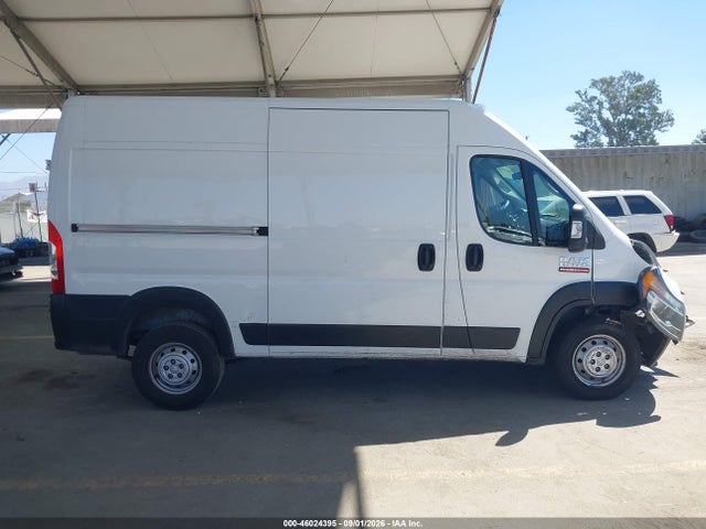 46024395 :رقم المزاد ، 3C6LRVBG5NE102328 vin ، 2022 Ram Promaster 1500 High Roof 136 Wb مزاد بيع