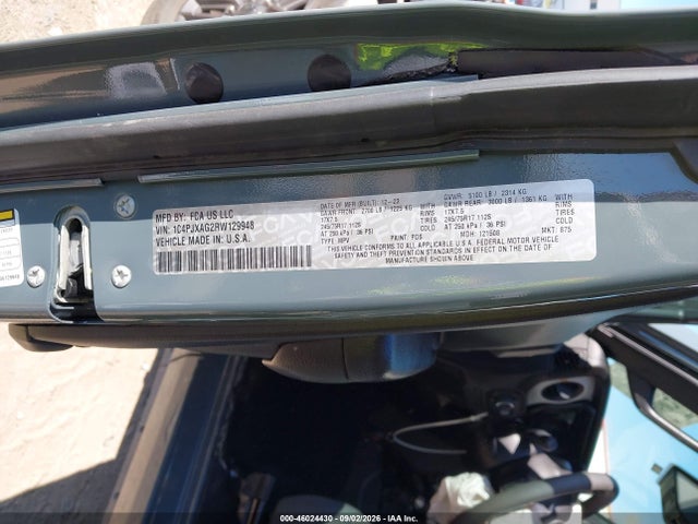 Продажа на аукционе авто 2024 Jeep Wrangler 2-door Sport S 4x4, vin: 1C4PJXAG2RW129948, номер лота: 46024430