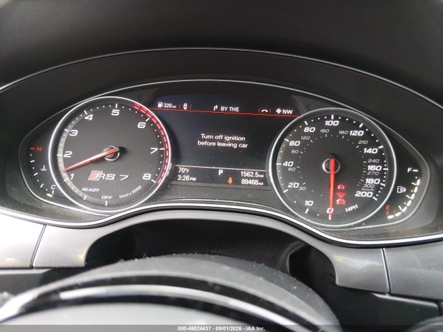 Aukcja sprzedaży 2016 Audi Rs 7 4.0t Performance Prestige, vin: WUAWRAFC6GN903356, numer aukcji: 46024437