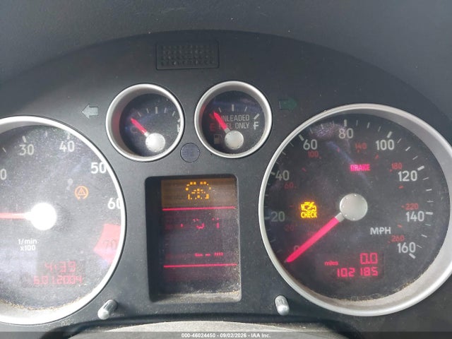 46024450 :رقم المزاد ، TRUTC28N621000751 vin ، 2002 Audi Tt 1.8l مزاد بيع