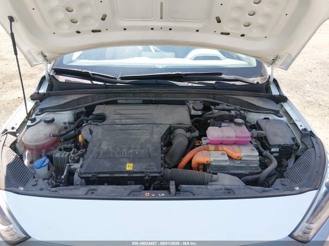 46024487 :رقم المزاد ، KMHC65LC8LU233356 vin ، 2020 Hyundai Ioniq Hybrid Blue مزاد بيع