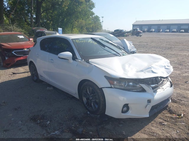 Auction sale of the 2012 Lexus Ct 200h Premium, vin: JTHKD5BH1C2105599, lot number: 46024498