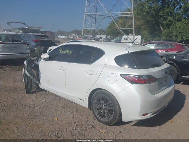 46024498 :رقم المزاد ، JTHKD5BH1C2105599 vin ، 2012 Lexus Ct 200h Premium مزاد بيع