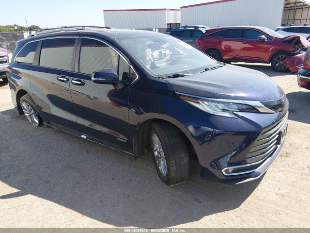 Aukcja sprzedaży 2021 Toyota Sienna Limited, vin: 5TDZRKEC7MS021362, numer aukcji: 46024516