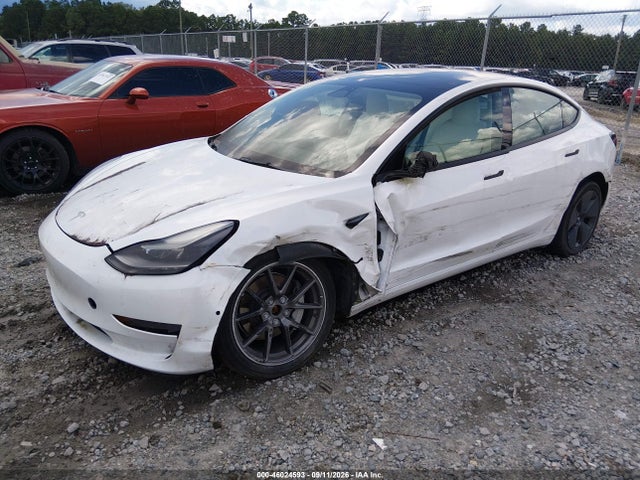 46024593 :رقم المزاد ، 5YJ3E1EB8NF233860 vin ، 2022 Tesla Model 3 Long Range Dual Motor All-wheel Drive مزاد بيع
