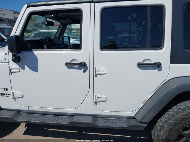 2013 Jeep Wrangler Unlimited Sport მანქანა იყიდება აუქციონზე, vin: 1C4BJWDG1DL574577, აუქციონის ნომერი: 46024594