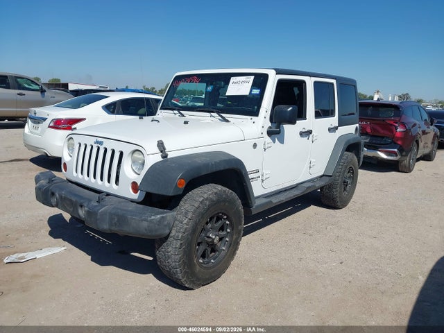 2013 Jeep Wrangler Unlimited Sport მანქანა იყიდება აუქციონზე, vin: 1C4BJWDG1DL574577, აუქციონის ნომერი: 46024594