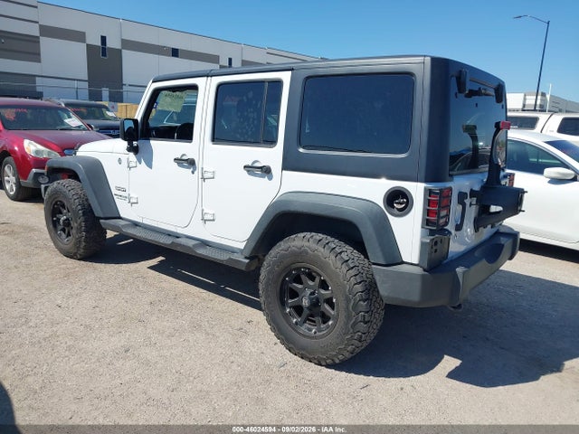 2013 Jeep Wrangler Unlimited Sport მანქანა იყიდება აუქციონზე, vin: 1C4BJWDG1DL574577, აუქციონის ნომერი: 46024594