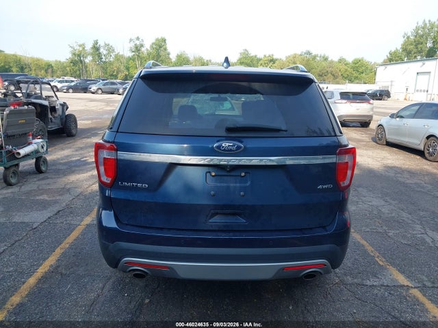 2017 Ford Explorer Limited მანქანა იყიდება აუქციონზე, vin: 1FM5K8F88HGC22991, აუქციონის ნომერი: 46024635