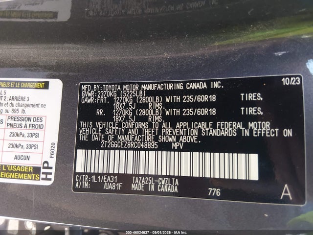 Lexus Nx 350 Premium 2024 2T2GGCEZ8RC048895 Image 9