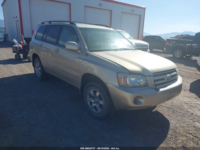 Auction sale of the 2005 Toyota Highlander V6, vin: JTEEP21A750128369, lot number: 46024737