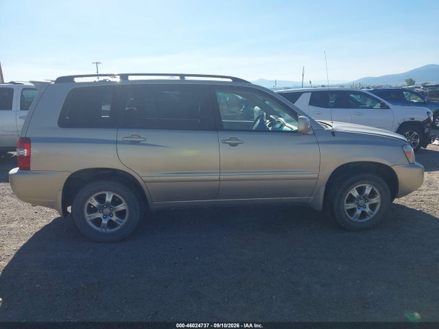 2005 Toyota Highlander V6 მანქანა იყიდება აუქციონზე, vin: JTEEP21A750128369, აუქციონის ნომერი: 46024737