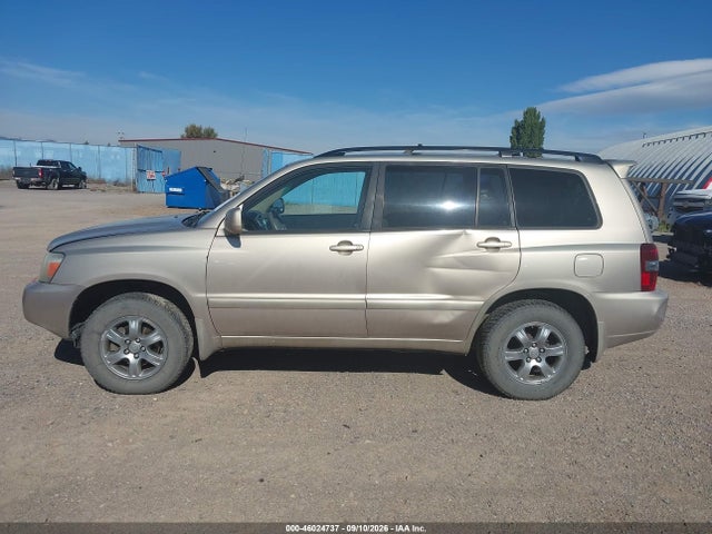 2005 Toyota Highlander V6 მანქანა იყიდება აუქციონზე, vin: JTEEP21A750128369, აუქციონის ნომერი: 46024737