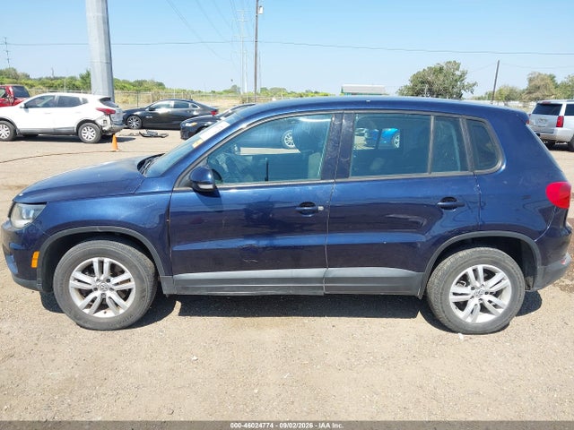 2014 Volkswagen Tiguan S მანქანა იყიდება აუქციონზე, vin: WVGAV3AX7EW501969, აუქციონის ნომერი: 46024774