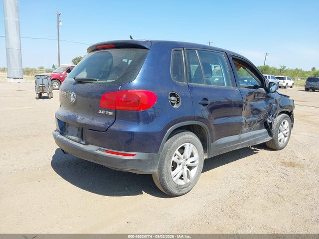2014 Volkswagen Tiguan S მანქანა იყიდება აუქციონზე, vin: WVGAV3AX7EW501969, აუქციონის ნომერი: 46024774