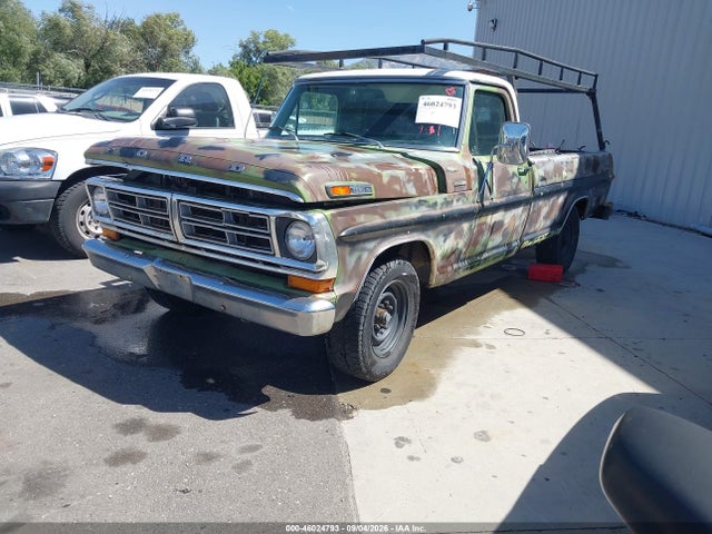 1972 Ford F250 მანქანა იყიდება აუქციონზე, vin: F25HKP06366, აუქციონის ნომერი: 46024793