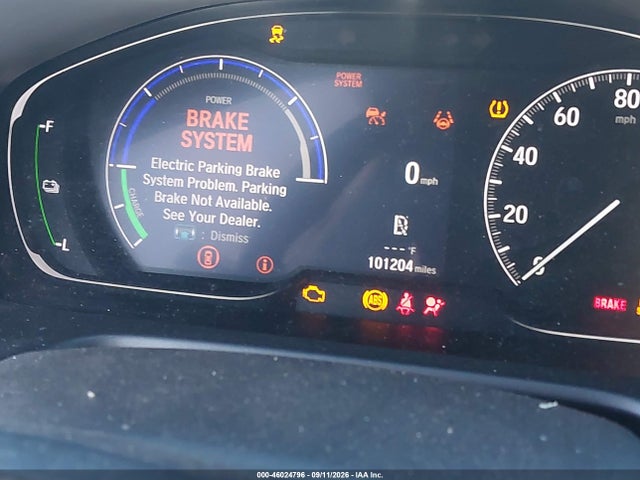 2022 Honda Accord Hybrid Sport მანქანა იყიდება აუქციონზე, vin: 1HGCV3F22NA047218, აუქციონის ნომერი: 46024796