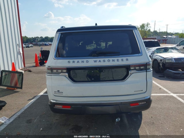 2022 Jeep Grand Wagoneer Series Iii 4x4 მანქანა იყიდება აუქციონზე, vin: 1C4SJVGJ3NS136376, აუქციონის ნომერი: 46024869