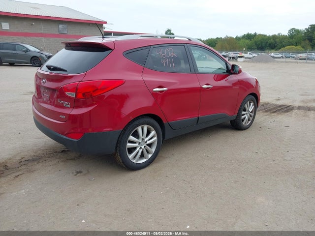 2011 Hyundai Tucson Limited მანქანა იყიდება აუქციონზე, vin: KM8JUCAC3BU145625, აუქციონის ნომერი: 46024911