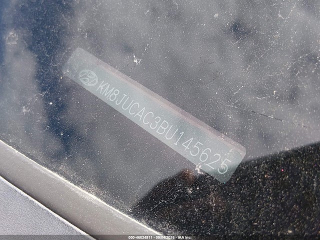 2011 Hyundai Tucson Limited მანქანა იყიდება აუქციონზე, vin: KM8JUCAC3BU145625, აუქციონის ნომერი: 46024911