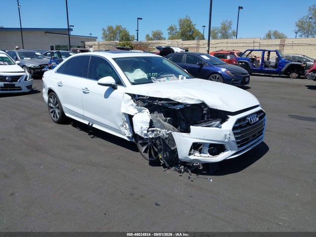 2021 Audi A4 Premium 40 Tfsi Quattro S Tronic მანქანა იყიდება აუქციონზე, vin: WAUABAF40MN008328, აუქციონის ნომერი: 46024924
