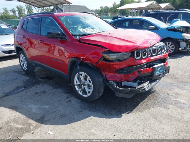 46024972 :رقم المزاد ، 3C4NJDBNXST602283 vin ، 2025 Jeep Compass Latitude 4x4 مزاد بيع
