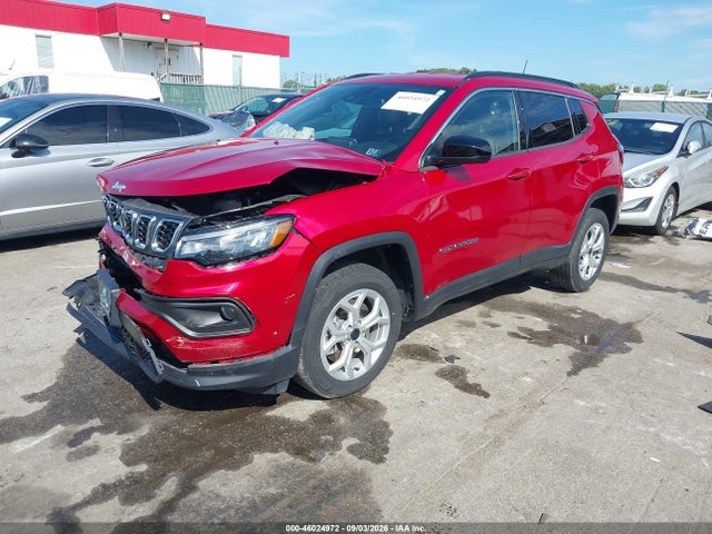 46024972 :رقم المزاد ، 3C4NJDBNXST602283 vin ، 2025 Jeep Compass Latitude 4x4 مزاد بيع